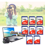 1GB 고속 클래스 10 SDHC 카메라 메모리 카드 (100% 실제 용량), 1GB