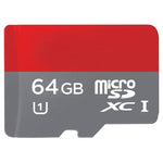 64GB 고속 클래스 10 TF/마이크로 SDHC UHS-1(U1) 메모리 카드, 쓰기: 15mb/s, 읽기: 30mb/s (100% 실제 용량), 64GB