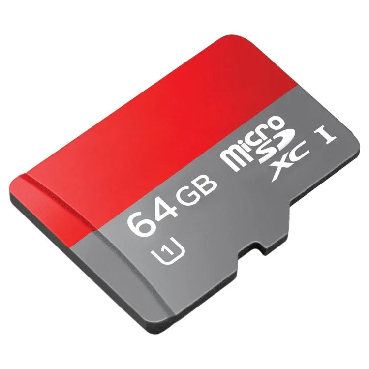 64GB 고속 클래스 10 TF/마이크로 SDHC UHS-1(U1) 메모리 카드, 쓰기: 15mb/s, 읽기: 30mb/s (100% 실제 용량), 64GB