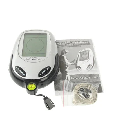 6 in 1 (Altimeter, Barometer, Compass, Thermoeter, Time & Calendar) Multifunction Digital Compass, 6 in 1
