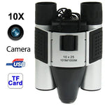 10×25mm 5 in 1 (쌍안경 카메라 + 비디오 카메라 + 디지털 카메라 + PC 캠 + TF 카드 리더기) 디지털 카메라 쌍안경, 시야: 101m/1000m, 크기: 135 × 100 × 24mm, 10X25