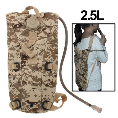 2.5L 더플 나일론 물주머니 백팩 튜브 포함 / 물주머니, 2.5L