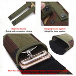 Stylish Outdoor Water Resistant Fabric Cell Phone Case, Size: approx. 17cm x 8.3cm x 3.5cm
