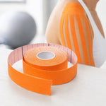 방수 키네시오 테이프 스포츠 근육 케어 치료용 붕대, 크기: 5m(L) x 2.5cm(W), 크기: 5m x 2.5cm