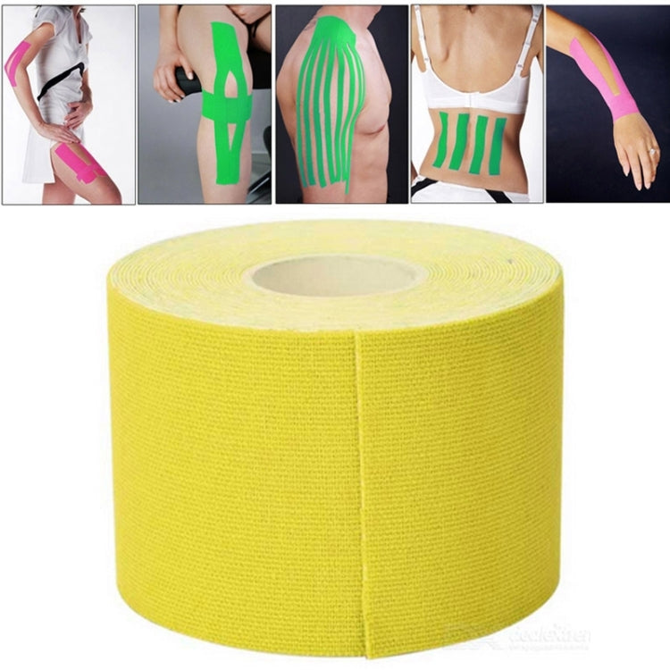 5M 방수 스포츠 테이프 스포츠 근육 케어 치료용 붕대, 폭: 5cm, 크기: 5mx5cm, 크기: 5m x 5cm 보라색