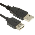 USB 2.0 AM → AF 연장 케이블, 길이: 1.5m, 길이: 1.5m