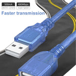 USB 2.0 AM → AF 연장 케이블, 길이: 10m, AM → AF(USB 1.1), 길이: 1.8m, AM → AF, 길이: 30cm, AM → AF, 길이: 5m, AM → AF, 길이: 10m, AM → AF(화이트 케이블), 길이: 10m, AM → AF, 길이: 15m