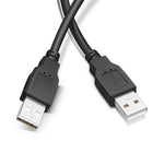 USB 2.0 AM to AM 연장 케이블, 길이: 3m, 3m