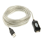 USB 2.0 연장 케이블, 길이: 5M, 연장 케이블, 길이: 5m