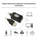 USB 2.0 연장 케이블, 길이: 5M, 연장 케이블, 길이: 5m