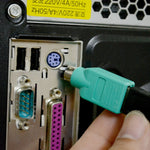 USB A 잭 to 미니 DIN6 수 어댑터 (USB to PS/2), USB 암 to PS/2 수컷