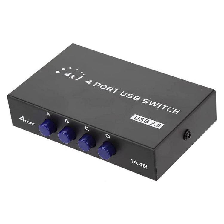 FENGJIE FJ-IA4B-C 4포트 고속 USB 2.0 키프레스 스위처 공유 스위치 박스 PC 컴퓨터 스캐너 프린터용, FENGJIE FJ-IA4B-C