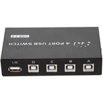 FENGJIE FJ-IA4B-C 4포트 고속 USB 2.0 키프레스 스위처 공유 스위치 박스 PC 컴퓨터 스캐너 프린터용, FENGJIE FJ-IA4B-C