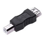USB 2.0 A 암 to B 수 어댑터 커넥터 AF to BM 변환기 프린터용