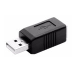 USB 2.0 AM에서 BF 프린터 어댑터 변환기, USB 2.0 AM (검정)