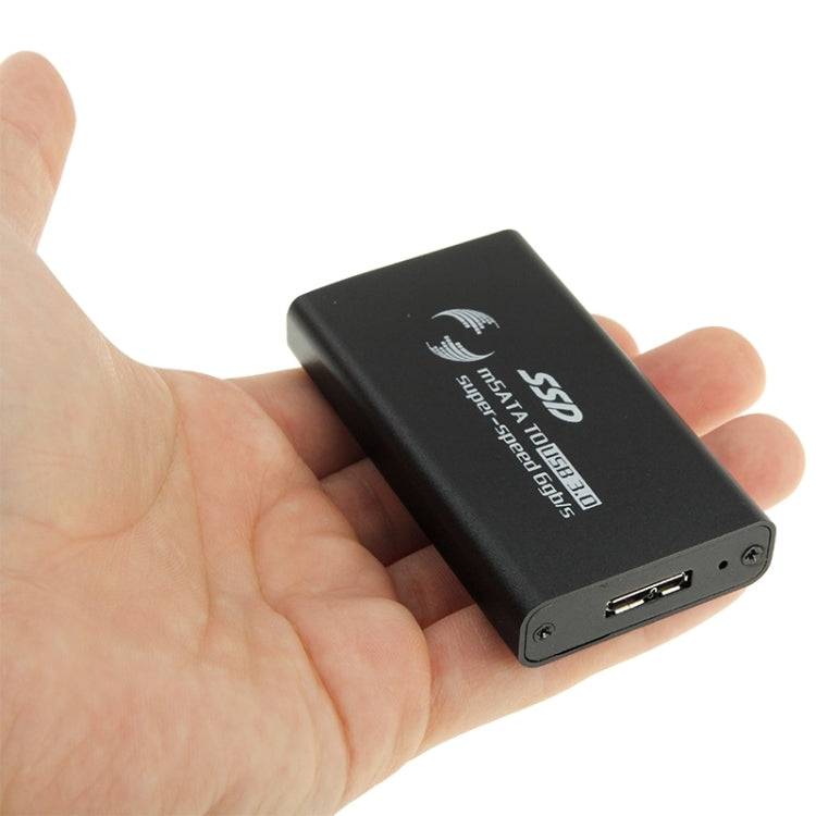 6Gb/s mSATA 솔리드 스테이트 디스크 SSD to USB 3.0 하드 디스크 케이스