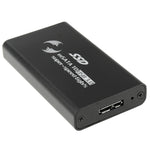 6Gb/s mSATA 솔리드 스테이트 디스크 SSD to USB 3.0 하드 디스크 케이스