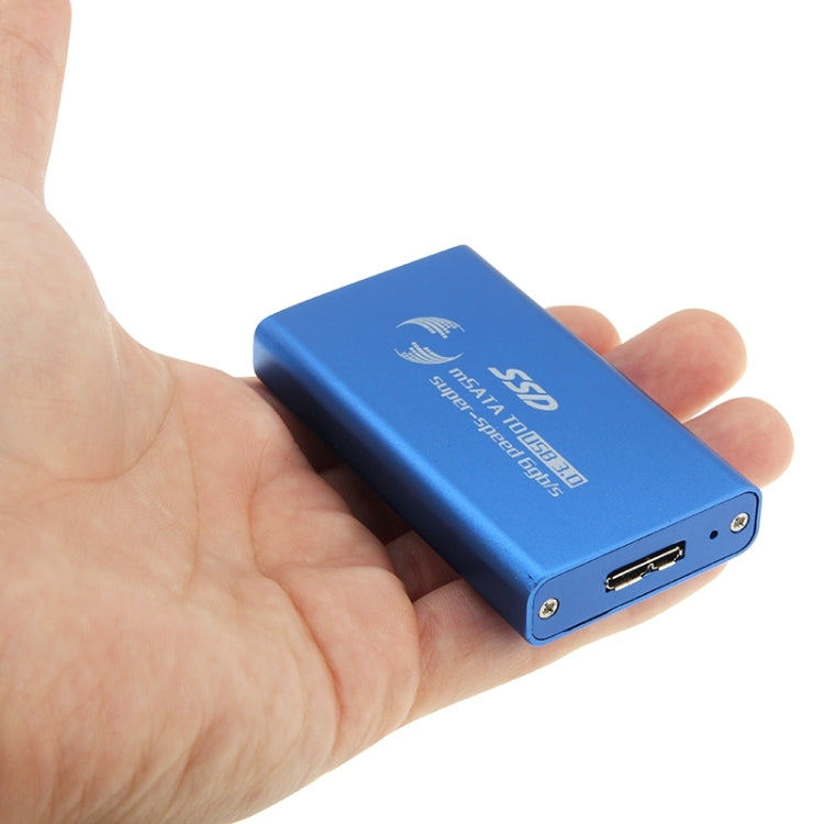 6Gb/s mSATA 솔리드 스테이트 디스크 SSD to USB 3.0 하드 디스크 케이스