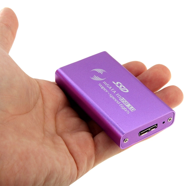 6Gb/s mSATA 솔리드 스테이트 디스크 SSD to USB 3.0 하드 디스크 케이스