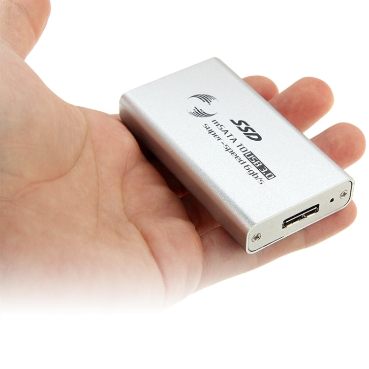 6Gb/s mSATA 솔리드 스테이트 디스크 SSD to USB 3.0 하드 디스크 케이스