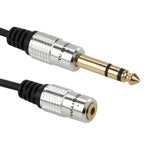 6.35mm 수컷 to 3.5mm 암컷 오디오 어댑터 케이블, 길이: 30cm, 6.35mm 수컷 to 3.5mm 암컷