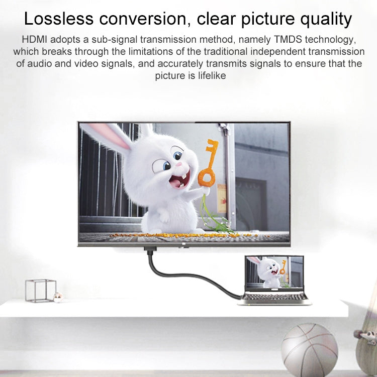 금도금 미니 HDMI 수컷 to HDMI 19핀 암컷 어댑터, 미니 HDMI 수컷 to HDMI 암컷