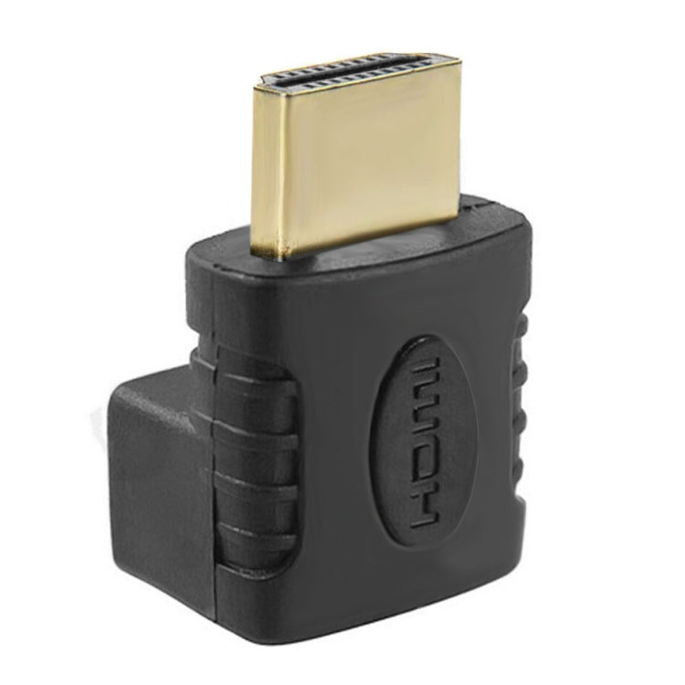HDMI 19핀 수컷 to HDMI 19핀 암컷 90도 각도 어댑터 (금도금), HDMI 수컷 to 암컷