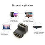 HDMI 각도 커플러 (암컷 to 암컷) - 90도 (금도금), HDMI 암컷 to 암컷