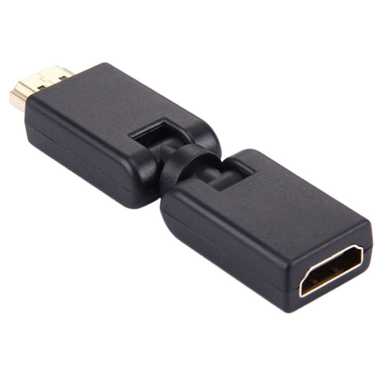 HDMI 19핀 수컷 to 암컷 360도 회전 어댑터 (금도금)