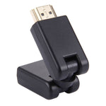 HDMI 19핀 수컷 to 암컷 360도 회전 어댑터 (금도금)