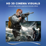 1.8m 금도금 3D 1080P 마이크로 HDMI 수컷 to HDMI 수컷 케이블, 휴대폰, 카메라, GoPro용, 금도금 마이크로 HDMI, 길이: 1.8m