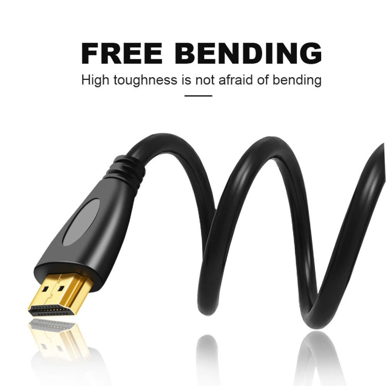 1.8m 금도금 3D 1080P 마이크로 HDMI 수컷 to HDMI 수컷 케이블, 휴대폰, 카메라, GoPro용, 금도금 마이크로 HDMI, 길이: 1.8m
