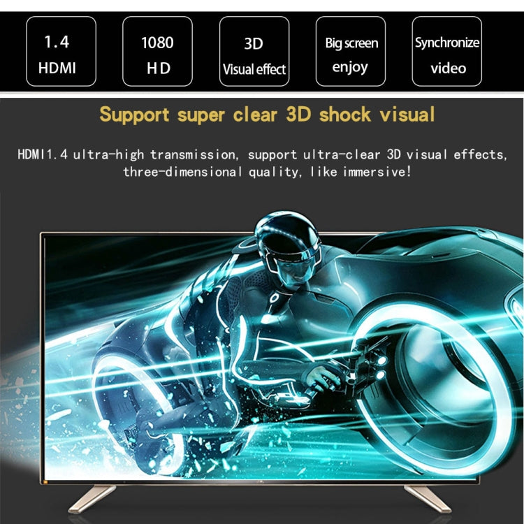 1.8m HDMI to HDMI 19핀 케이블, 1.4 버전, 3D, 이더넷, HD TV / Xbox 360 / PS3 등 지원 (금도금), 길이: 1.8m
