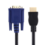 1.8m HDMI 수컷 to VGA 수컷 15핀 비디오 케이블