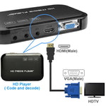 1.8m HDMI 수컷 to VGA 수컷 15핀 비디오 케이블