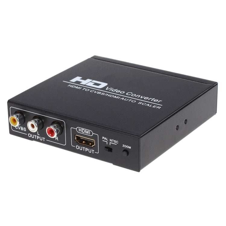 NK-10II HDMI to HDMI/CVBS/AV 스케일러 박스 비디오 컨버터, HDMI to HDMI/CVBS/AV
