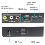 NK-10II HDMI to HDMI/CVBS/AV 스케일러 박스 비디오 컨버터, HDMI to HDMI/CVBS/AV