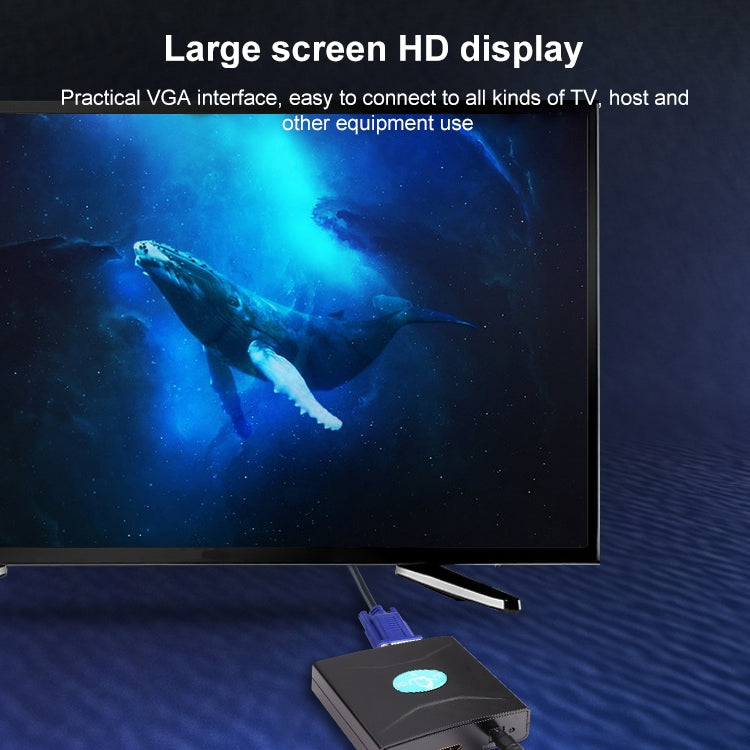 오디오 포함 VGA to HDMI 변환기 (FY1316), VGA to HDMI