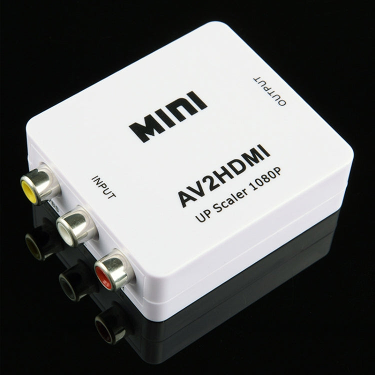 미니 CVBS/L+R 오디오 to HDMI 변환기 어댑터, CVBS/L+R 오디오 to HDMI