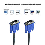 1.5m 고품질 VGA 15핀 수컷 to VGA 15핀 수컷 케이블 LCD 모니터 / 프로젝터용, 1.5m