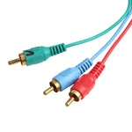 1.5m VGA to 3RCA RGB 케이블, VGA to RGB