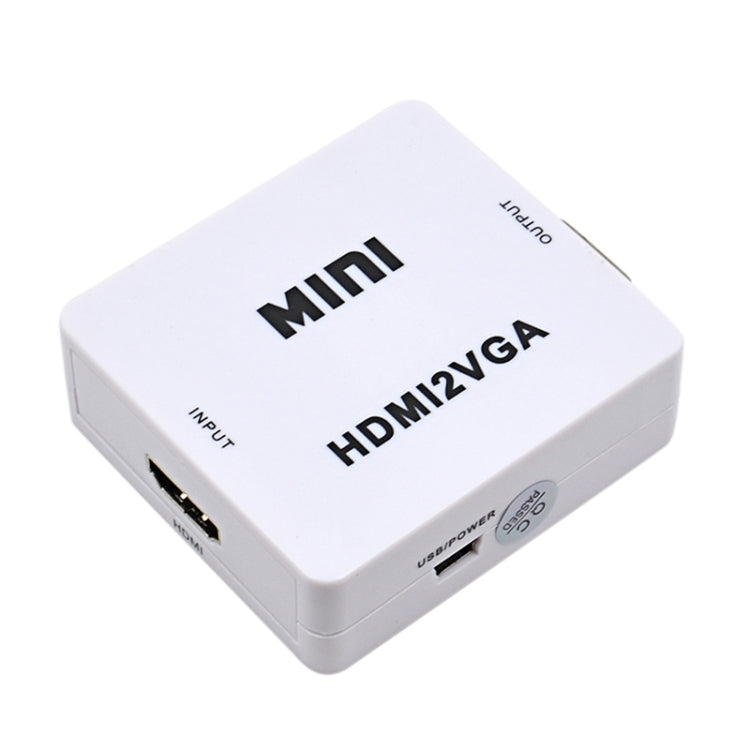 미니 HDMI to VGA 오디오 변환기, 미니 HDMI to VGA