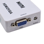 미니 HDMI to VGA 오디오 변환기, 미니 HDMI to VGA
