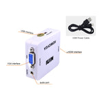미니 HDMI to VGA 오디오 변환기, 미니 HDMI to VGA