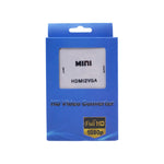 미니 HDMI to VGA 오디오 변환기, 미니 HDMI to VGA