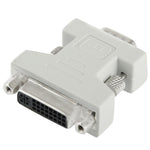 DVI-I 24 + 5핀 암컷 to VGA 15핀 수컷 변환 어댑터, DVI 24+5핀 암컷