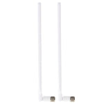 2개 B593 5dBi SMA 수컷 4G LTE 라우터 안테나, B593 5dBi 안테나 흰색, B593 5dBi 안테나 검정