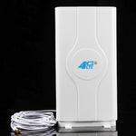 LF-ANT4G01 실내 88dBi 4G LTE MIMO 안테나 2개 2m 커넥터 와이어 포함, CRC9 포트, CRC9 포트