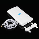 LF-ANT4G01 실내 88dBi 4G LTE MIMO 안테나 2개 2m 커넥터 와이어 포함, CRC9 포트, CRC9 포트