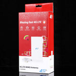 LF-ANT4G01 실내 88dBi 4G LTE MIMO 안테나 2개 2m 커넥터 와이어 포함, TS-9 포트, TS-9 포트